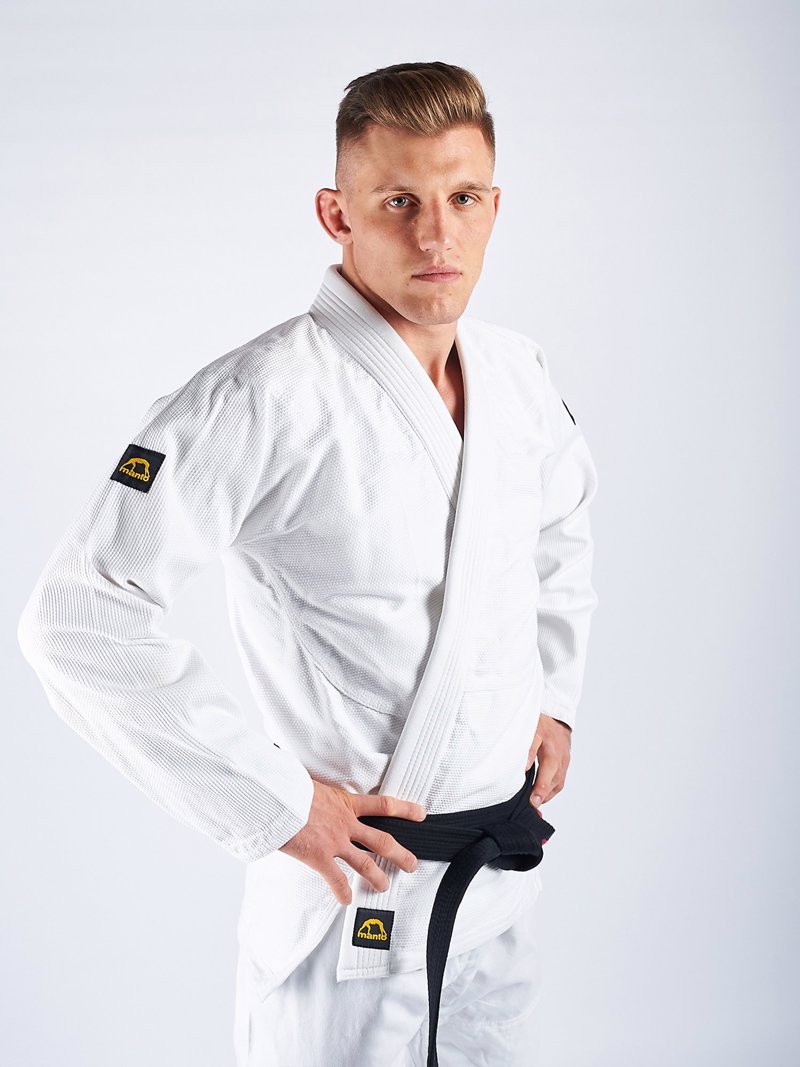 MANTO BASE 2 BJJ GI- white/black